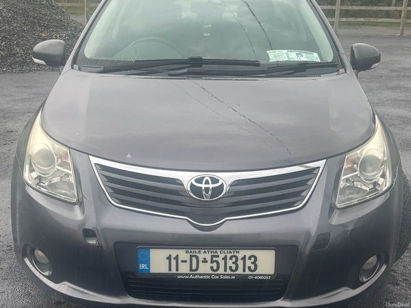 Toyota Avensis Saloon, Diesel, 2011, Grey