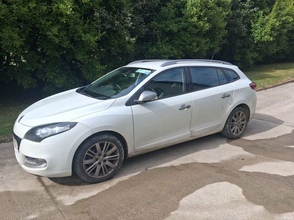 Renault Megane Estate, Diesel, 2013, White