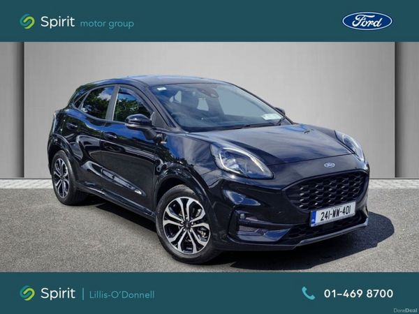 Ford Puma MPV, Petrol Hybrid, 2024, Black