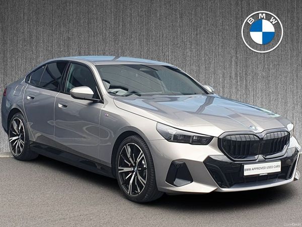 BMW 5-Series Saloon, Petrol Plug-in Hybrid, 2025, Grey