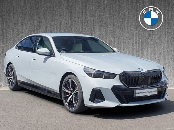 BMW 5-Series Saloon, Petrol Plug-in Hybrid, 2026, Grey