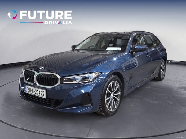 BMW 3-Series Estate, Diesel, 2024, Blue