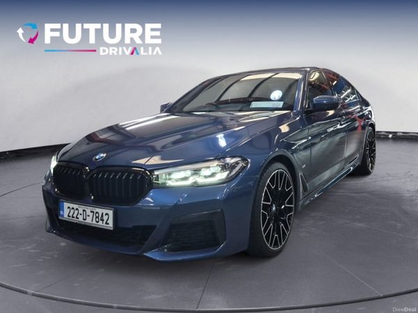 BMW 5-Series Saloon, Diesel, 2022, Blue