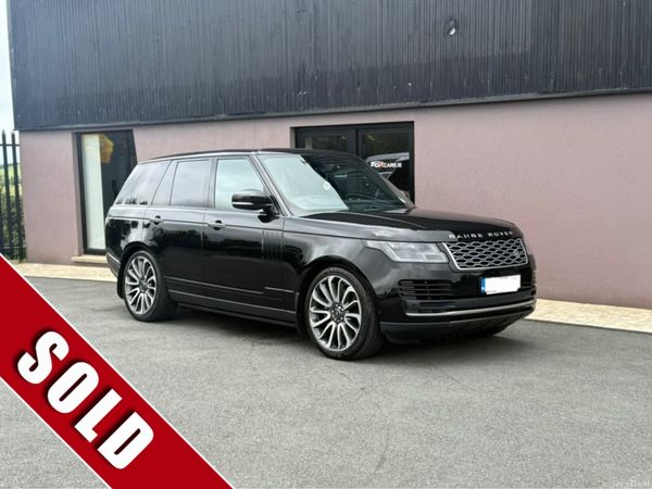 Land Rover Range Rover SUV, Diesel, 2018, Black