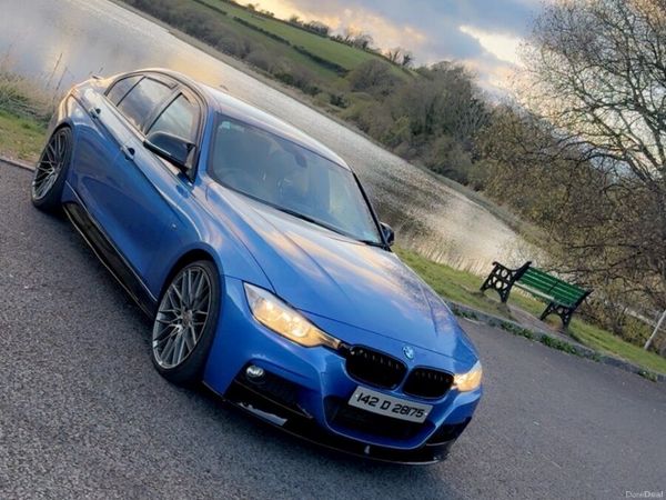 BMW 3-Series Saloon, Diesel, 2014, Blue