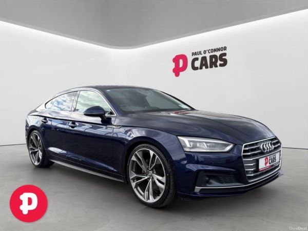 Audi A5 Saloon, Petrol, 2020, Blue