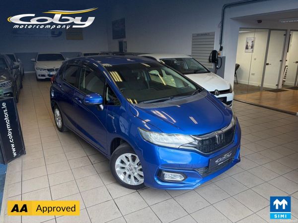 Honda Fit Hatchback, Petrol Hybrid, 2018, Blue