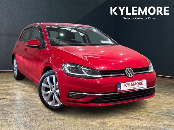 Volkswagen Golf Hatchback, Petrol, 2018, Red