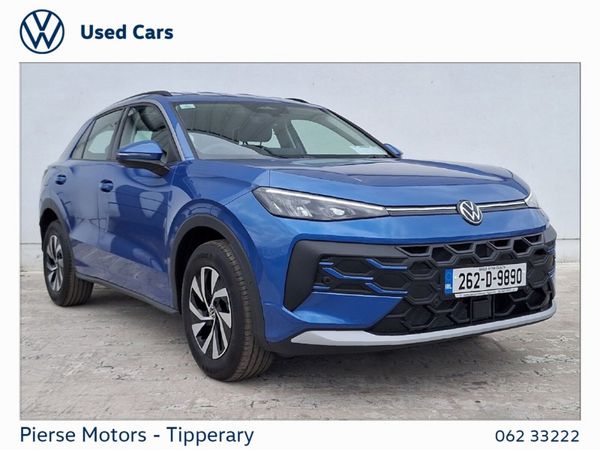 Volkswagen T-Roc SUV, Petrol, 2026, Blue