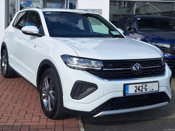 Volkswagen T-Cross Estate, Petrol, 2024, White