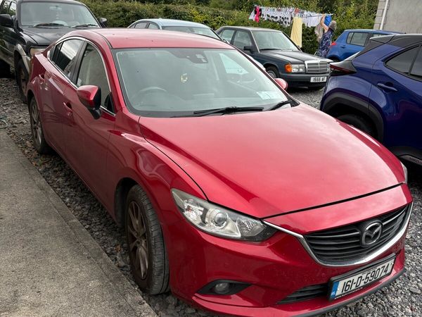 Mazda Mazda6 Saloon, Diesel, 2016, Red