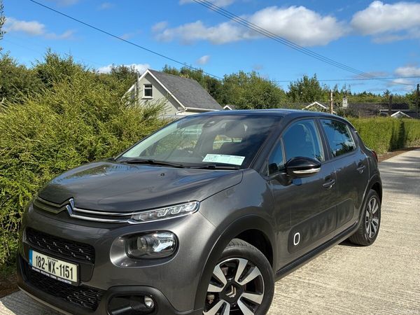 Citroen C3 Hatchback, Petrol, 2018, Grey