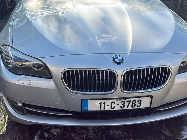BMW 5-Series Saloon, Diesel, 2011, Silver