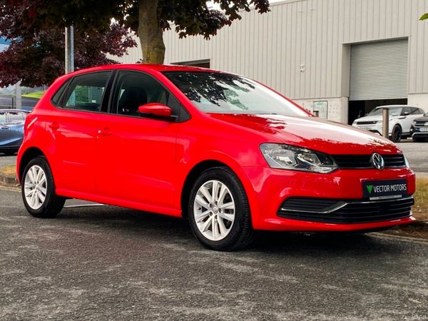 Volkswagen Polo Hatchback, Petrol, 2016, Red
