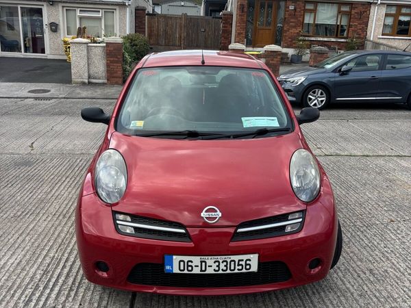 Nissan Micra Hatchback, Petrol, 2006, Red