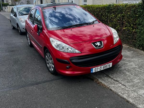 Peugeot 207 Hatchback, Petrol, 2007, Red