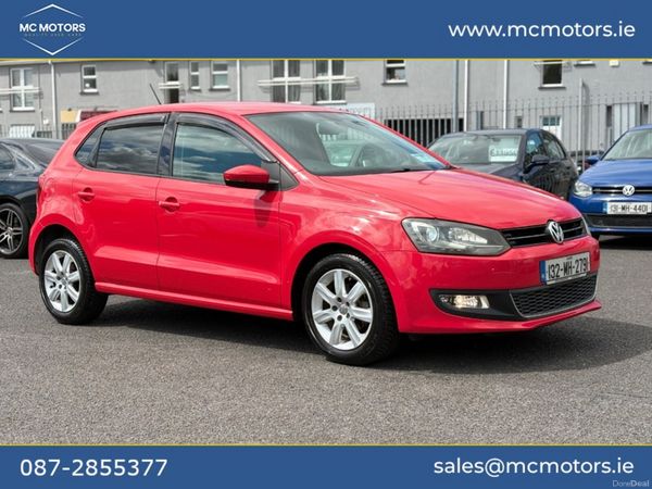 Volkswagen Polo Hatchback, Petrol, 2013, Red