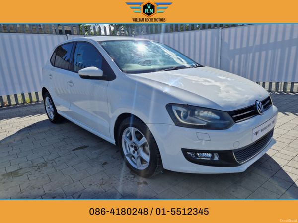 Volkswagen Polo Hatchback, Petrol, 2011, White