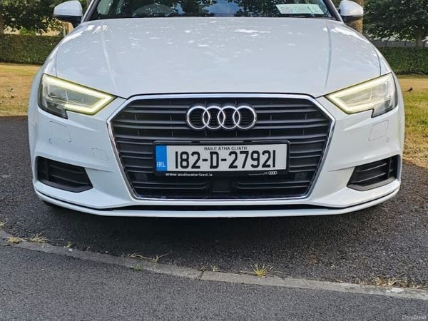 Audi A3 Saloon, Petrol, 2018, White