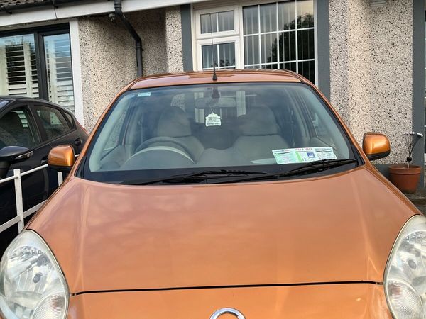 Nissan March Hatchback, Petrol, 2012, Orange