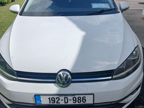 Volkswagen Golf Estate, Diesel, 2019, White