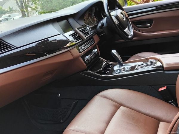 BMW 5-Series Saloon, Diesel, 2011, Brown