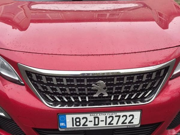 Peugeot 3008 MPV, Diesel, 2018, Red
