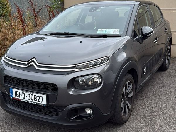 Citroen C3 Hatchback, Petrol, 2018, Grey