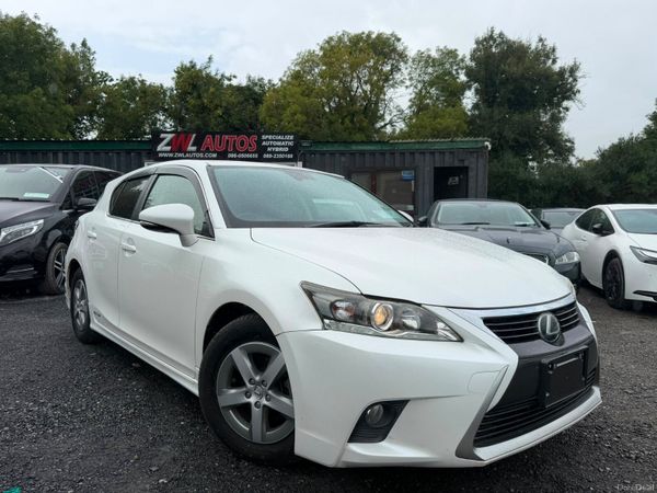 Lexus CT Hatchback, Petrol Hybrid, 2012, White