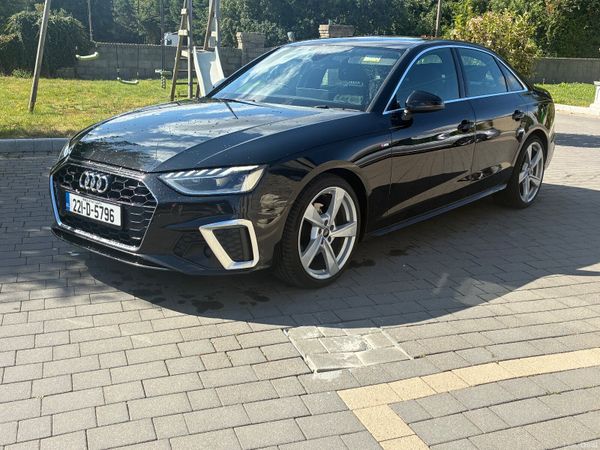 Audi A4 Saloon, Diesel, 2022, Black