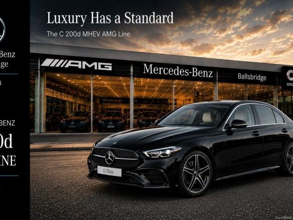 Mercedes-Benz C-Class Saloon, Diesel, 2026, Black