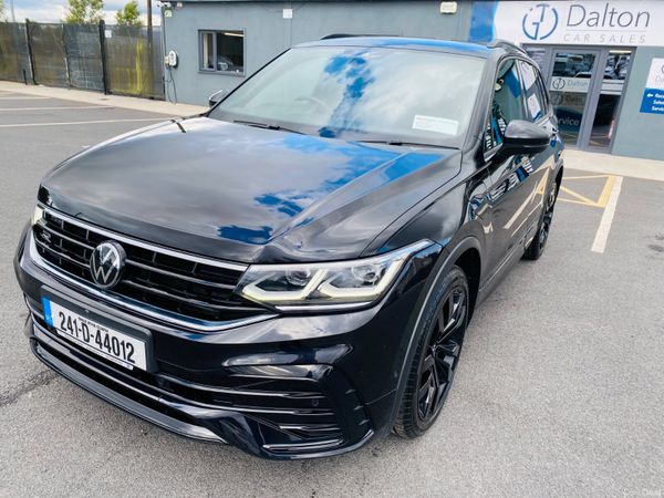 Volkswagen Tiguan SUV, Petrol Plug-in Hybrid, 2024, Black