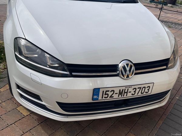 Volkswagen Golf Hatchback, Petrol, 2015, White