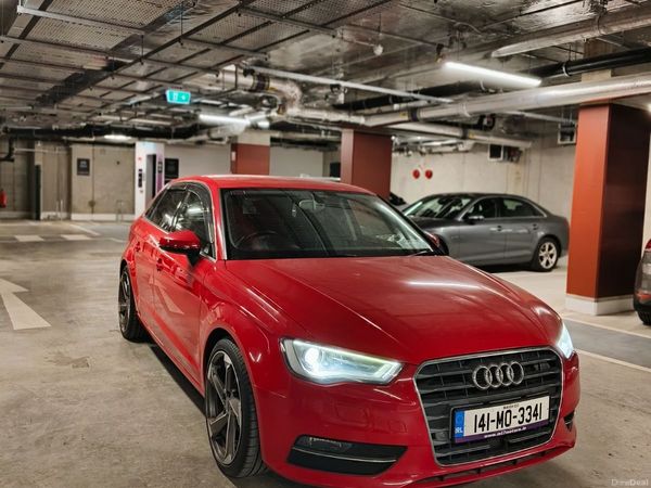 Audi A3 Hatchback, Petrol, 2014, Red