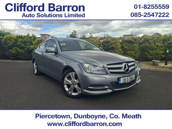 Mercedes-Benz C-Class Coupe, Diesel, 2013, Silver
