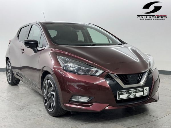 Nissan Micra Hatchback, Petrol, 2022, Red