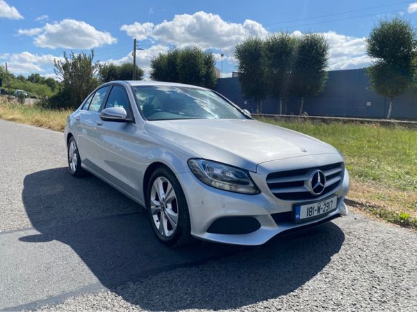 Mercedes-Benz C-Class Saloon, Diesel, 2018, Silver