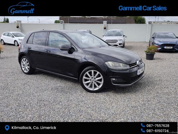 Volkswagen Golf Hatchback, Petrol, 2014, Black