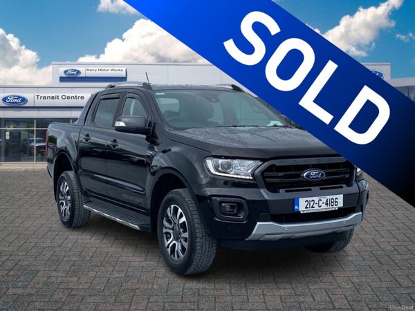 Ford Ranger Pick Up, Diesel, 2021, Black