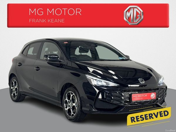 MG MG3 Hatchback, Petrol Hybrid, 2025, Black