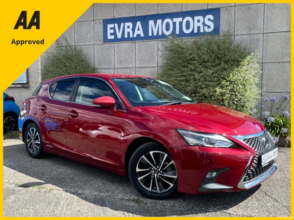 Lexus CT Hatchback, Petrol Hybrid, 2017, Red