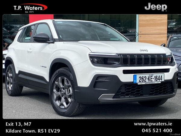 Jeep Avenger Hatchback, Petrol, 2026, White