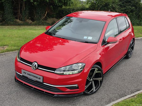 Volkswagen Golf Estate, Diesel, 2019, Red
