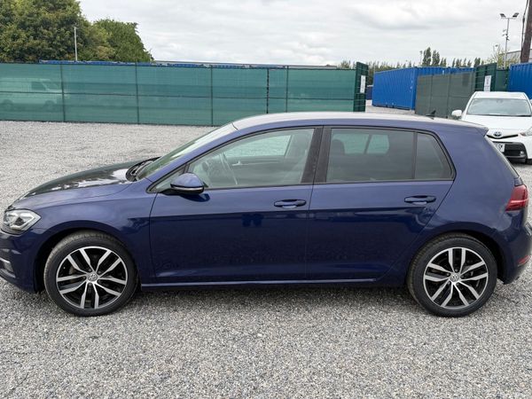 Volkswagen Golf Hatchback, Petrol, 2018, Navy