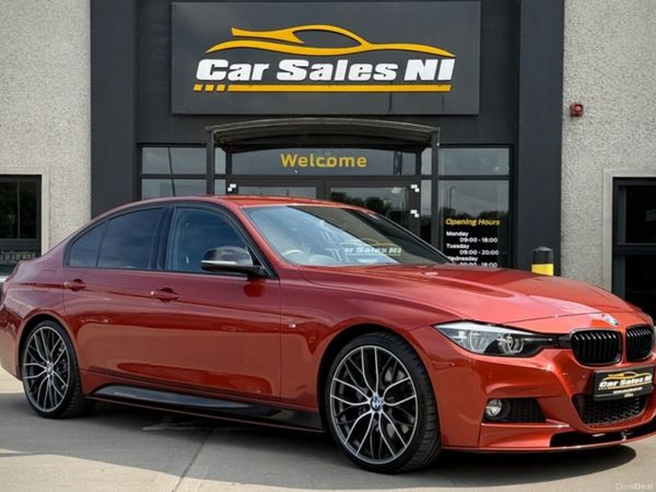 BMW 3-Series Saloon, Diesel, 2019, Orange