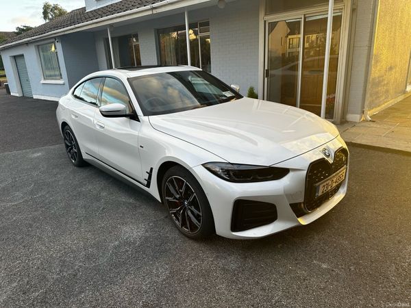 BMW i4 Saloon, Electric, 2023, White