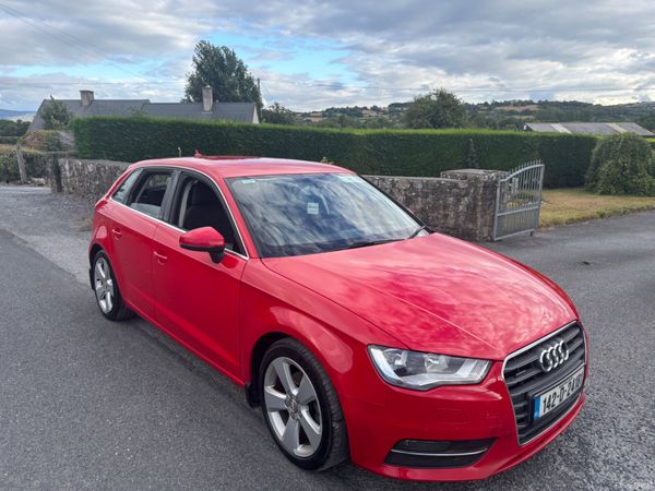 Audi A3 Hatchback, Diesel, 2014, Red