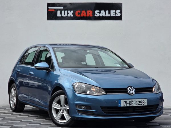 Volkswagen Golf Hatchback, Diesel, 2017, Blue