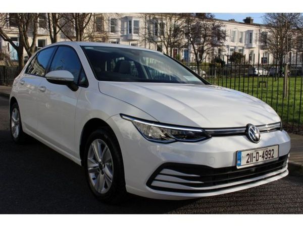 Volkswagen Golf Hatchback, Petrol, 2021, White