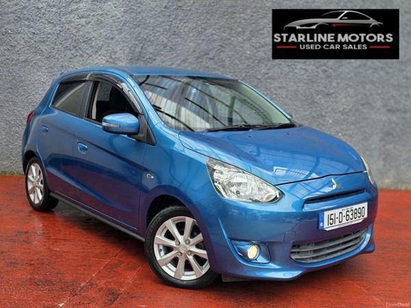 Mitsubishi Mirage Hatchback, Petrol, 2015, Blue